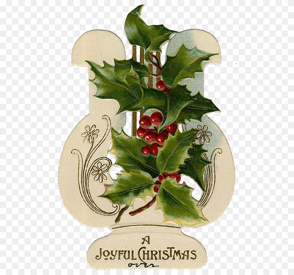 Victorian Xmas Prop, Leaf, Plant, Envelope, Greeting Card Free Transparent Png