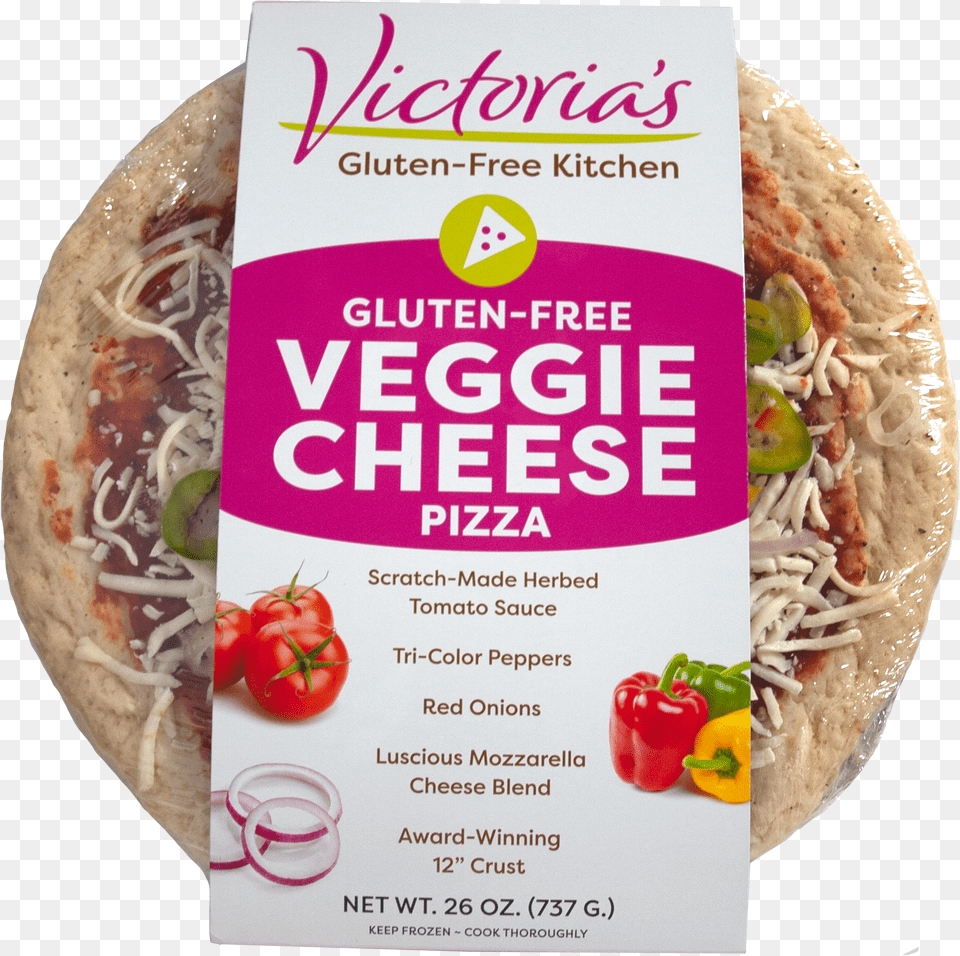 Victorias Gluten Veggie Cheese Pizza Packaged Png Image