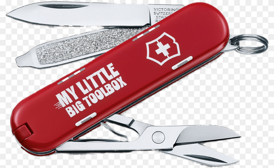 Victorinox My Little Big Toolbox Victorinox My Little Big Tool Box, Blade, Weapon, Knife Png Image