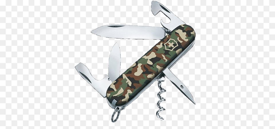 Victorinox Swiss Army Knife Camouflage, Weapon, Blade, Dagger Free Png