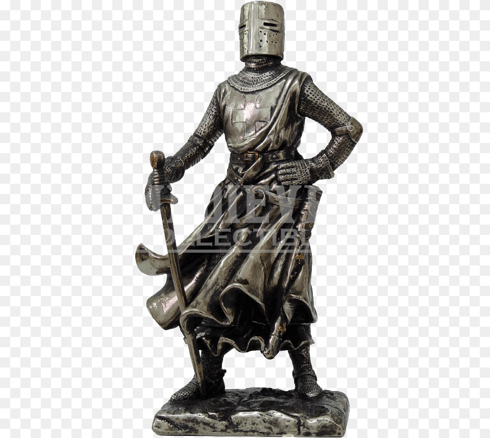 Victorious Crusader Knight Statue, Adult, Male, Man, Person Free Png