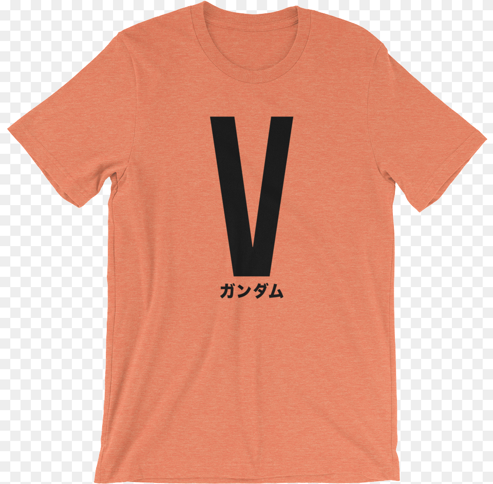 Victory Gundam Series Heather Orange From Zakuaurelius Tekkadan Logo, Clothing, T-shirt, Shirt Free Transparent Png