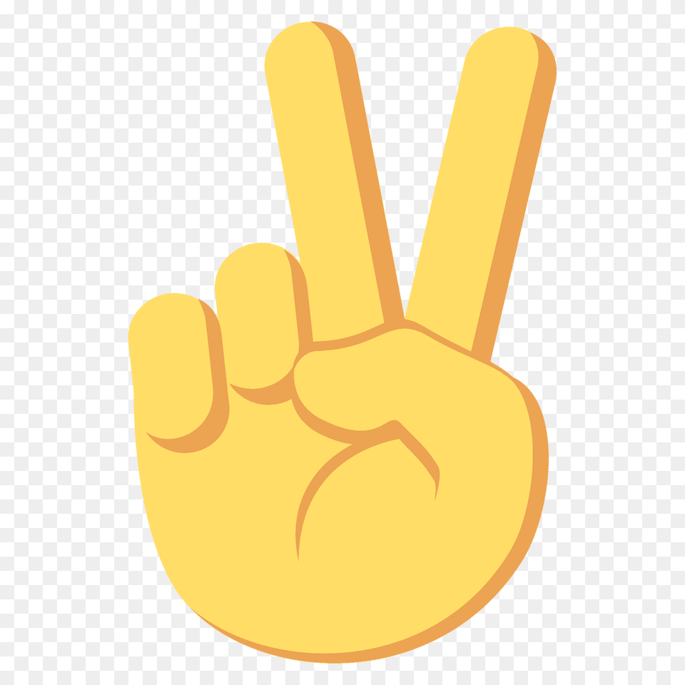 Victory Hand Emoji Clipart, Body Part, Finger, Person Png Image