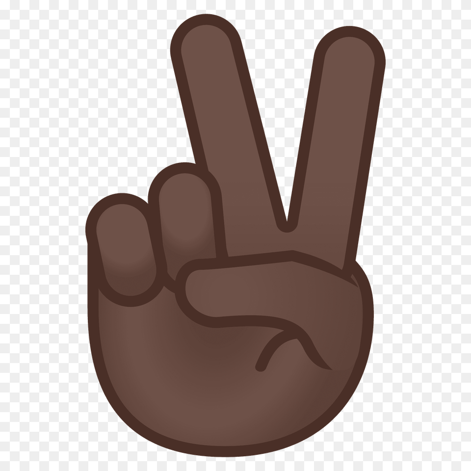 Victory Hand Emoji Clipart, Body Part, Clothing, Finger, Glove Png