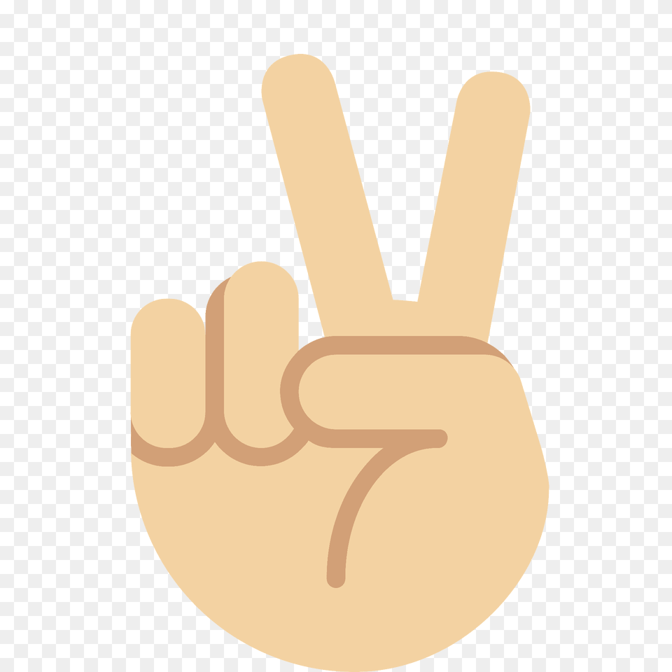 Victory Hand Emoji Clipart, Body Part, Finger, Person, Cross Png Image