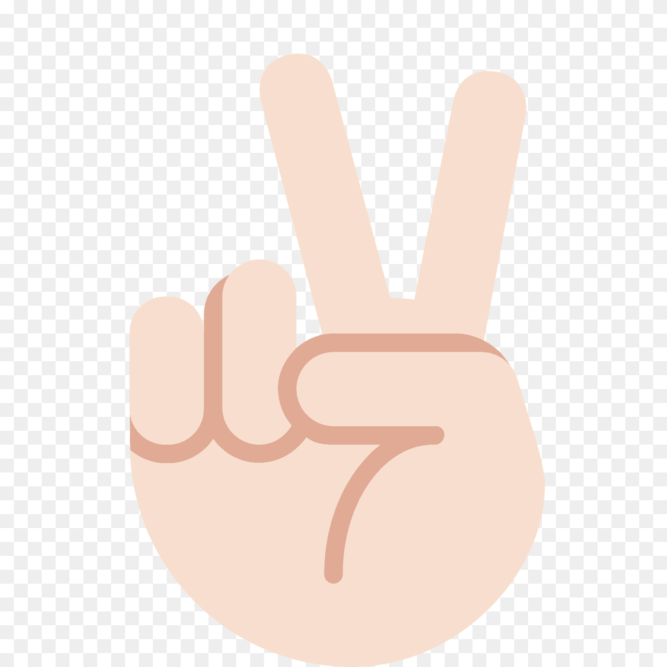 Victory Hand Emoji Clipart, Body Part, Finger, Person, Cross Free Png