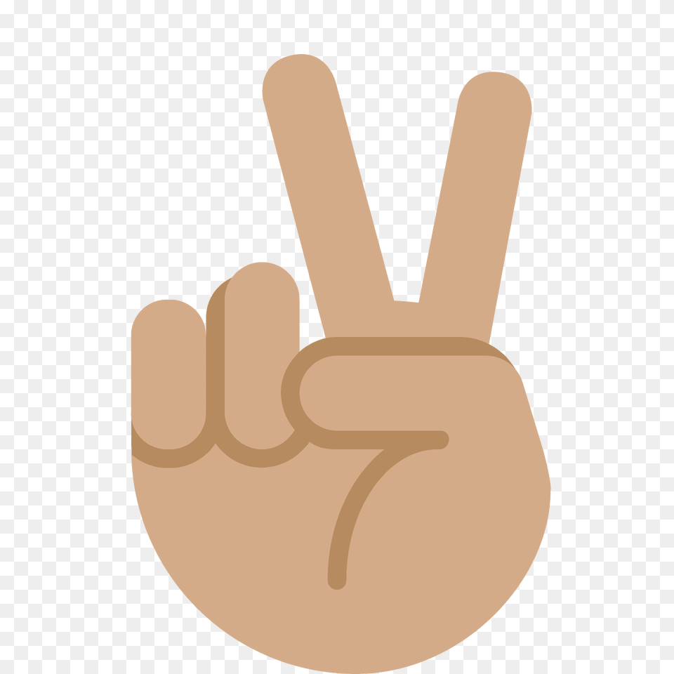 Victory Hand Emoji Clipart, Body Part, Finger, Person, Cross Png Image