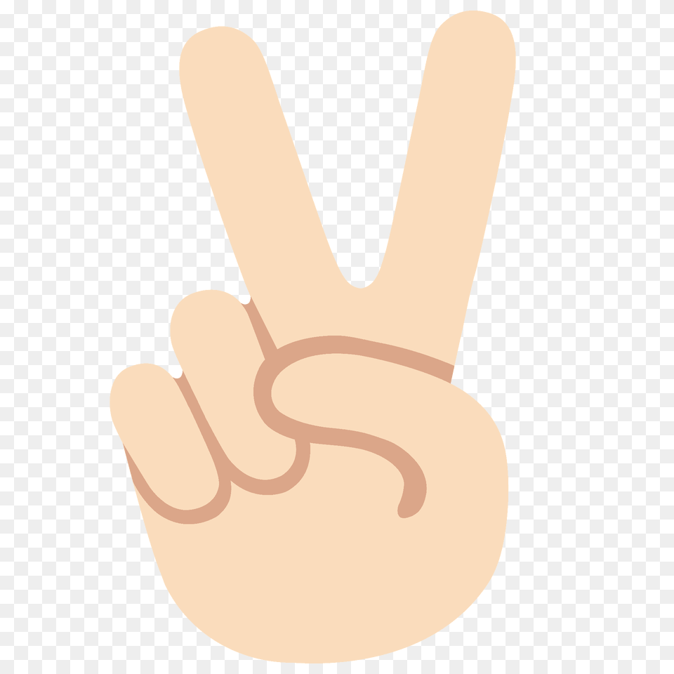 Victory Hand Emoji Clipart, Body Part, Finger, Person, Smoke Pipe Free Png