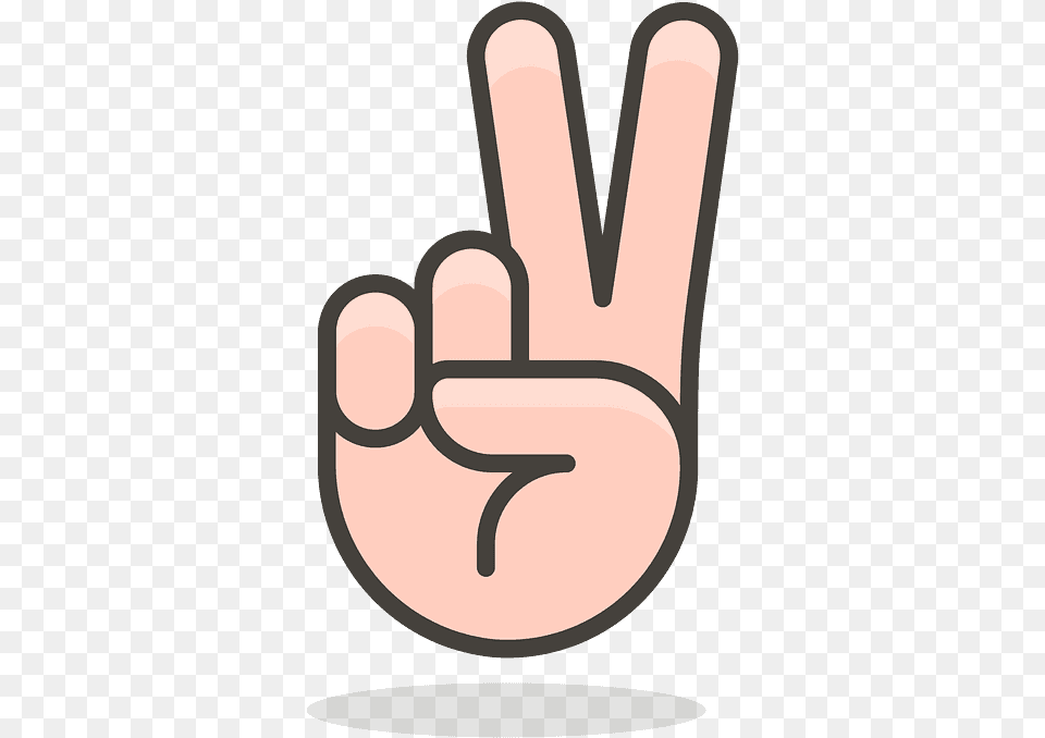 Victory Hand Emoji Clipart Victory Emoji, Body Part, Person, Finger Free Png Download