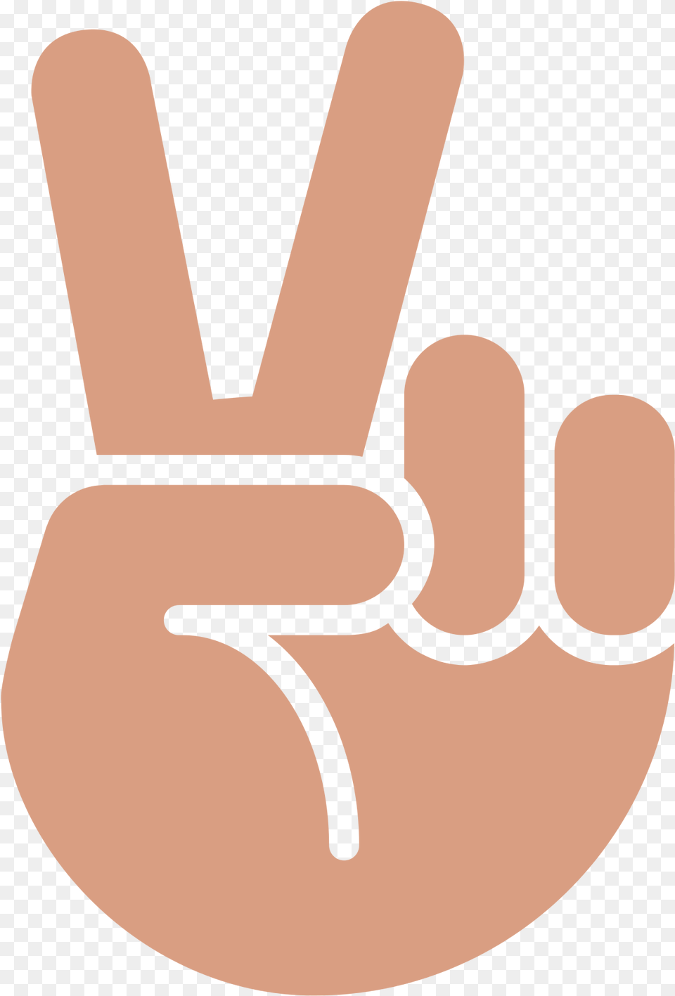 Victory Hand Emoji For Facebook Email Peace Sign Hand Svg, Body Part, Finger, Person, Smoke Pipe Free Png Download