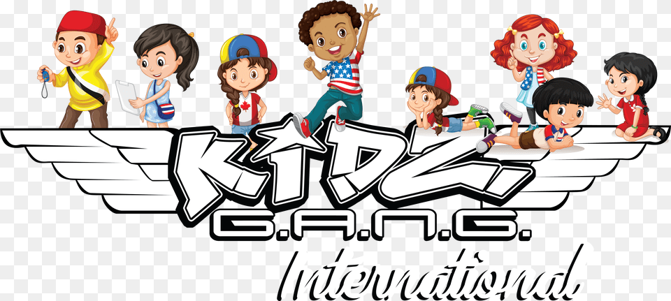 Victory Outreach Kidz Gang Logo, Baby, Person, Publication, Toy Png