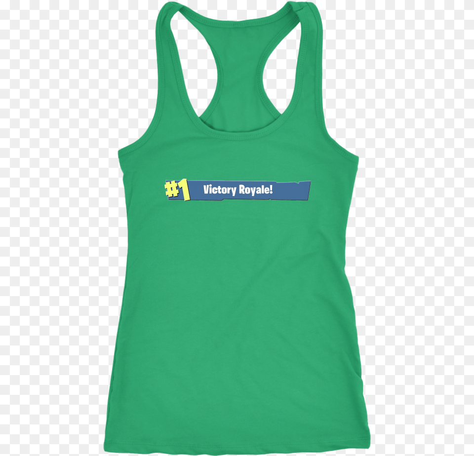 Victory Royale Fortnite Women S Racerback Tank Active Tank, Clothing, Tank Top, Vest Free Transparent Png