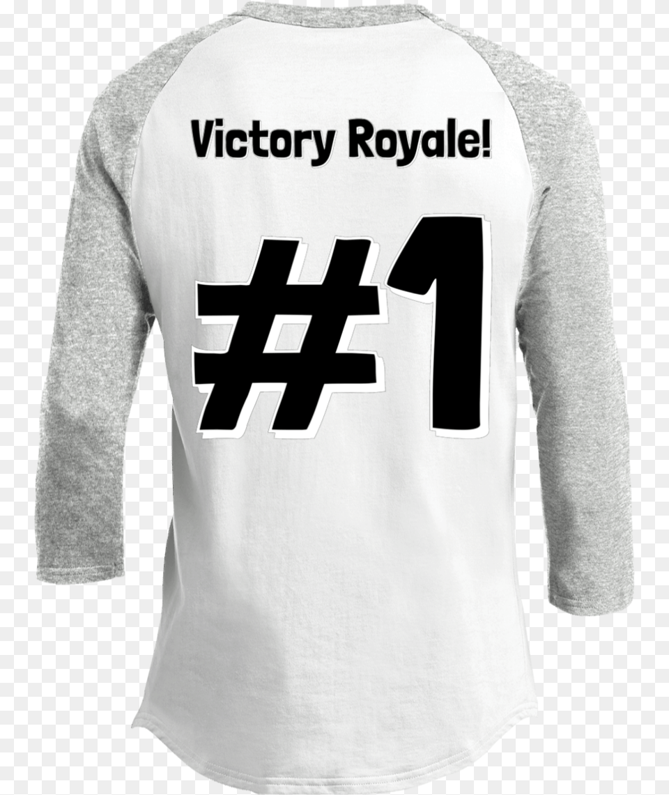 Victory Royale Jersey Long Sleeved T Shirt, Clothing, Long Sleeve, Sleeve, T-shirt Free Png Download