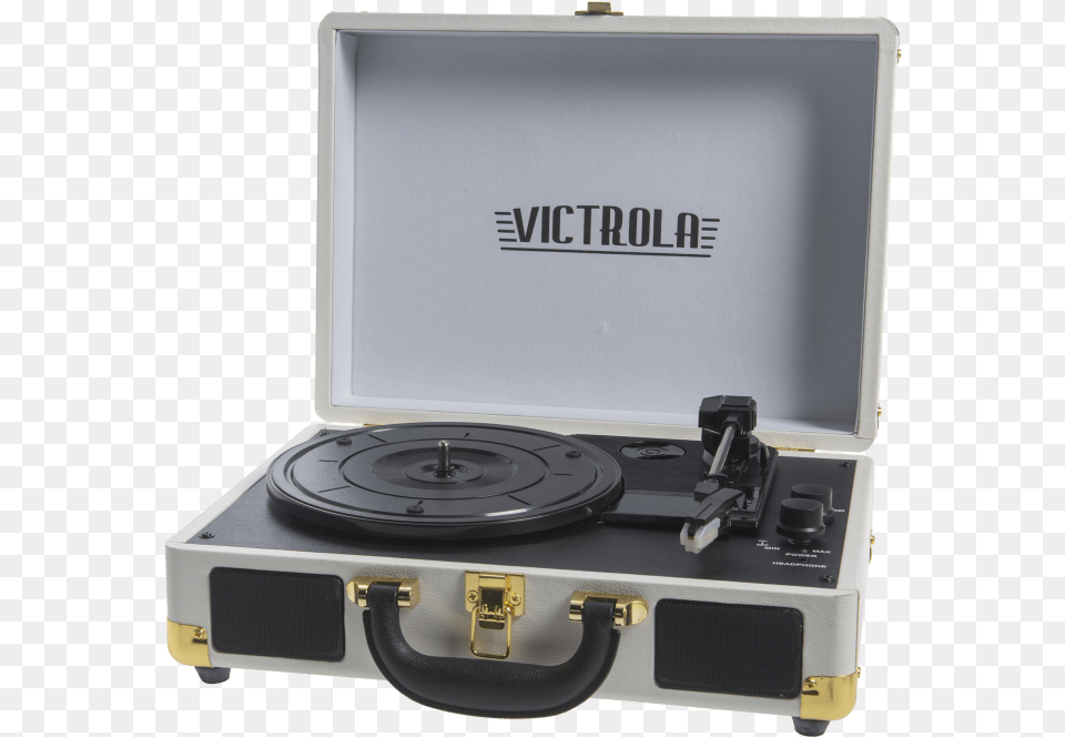 Victrola Bluetooth Portable Suitcase Briefcase, Bag, Cd Player, Electronics Png Image