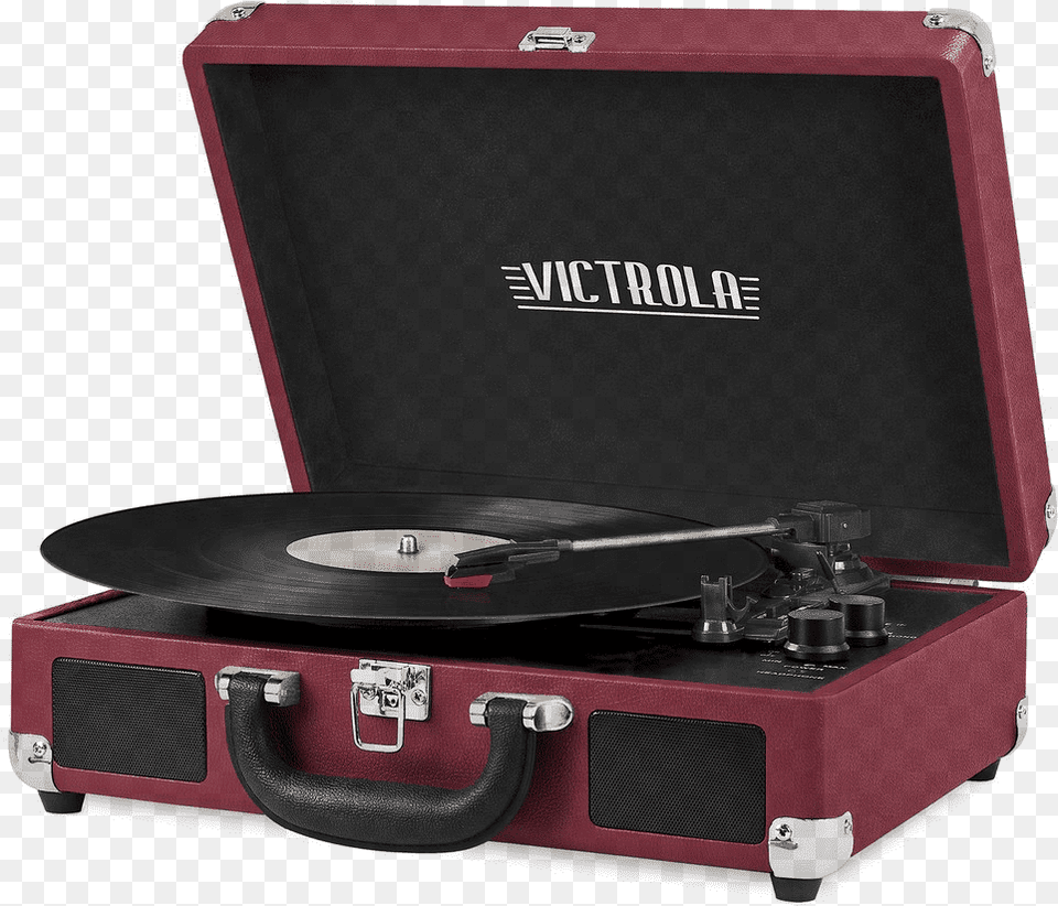 Victrola Red Record Player, Bag, Car, Transportation, Vehicle Png Image