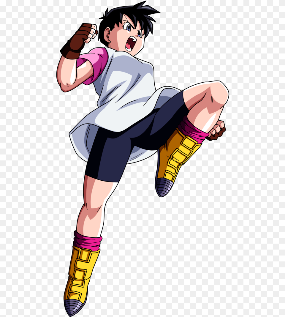 Videl Videl Dragon Ball Z, Book, Comics, Publication, Person Png