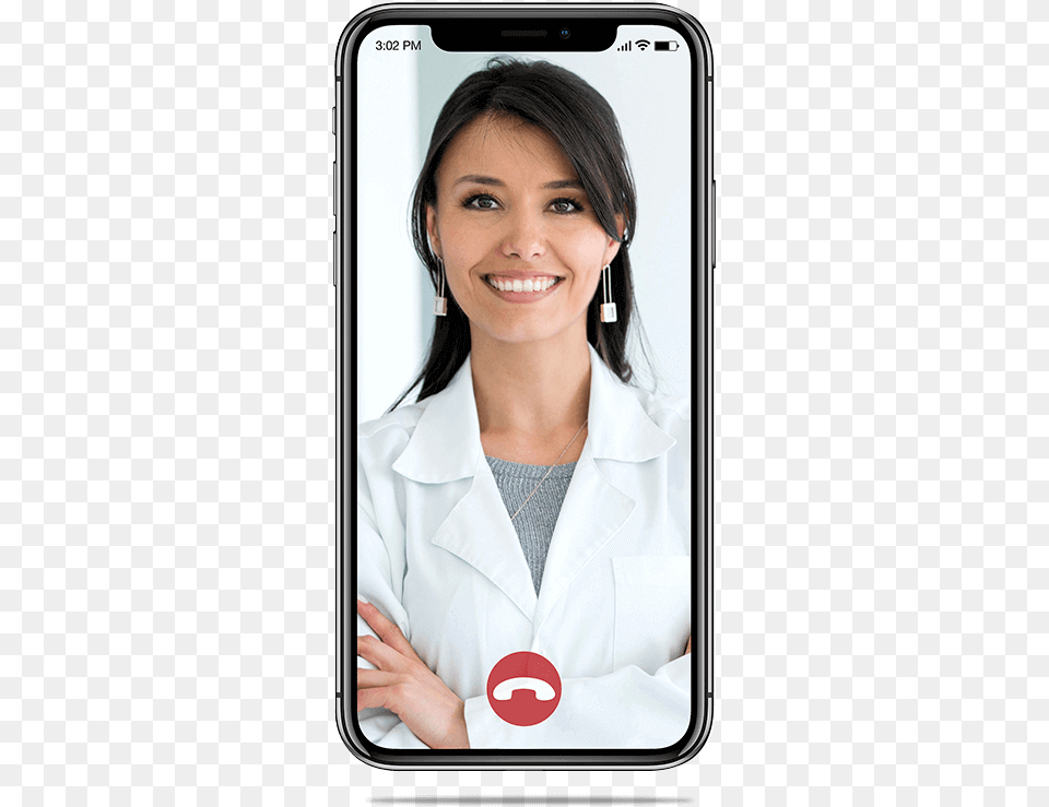 Video Call Doctor, Clothing, Coat, Lab Coat, Head Png