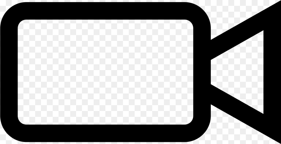 Video Call Icon, Gray Free Transparent Png