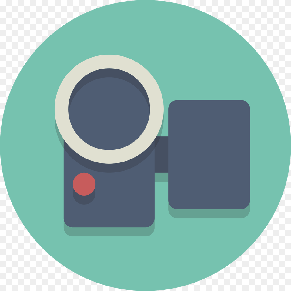 Video Camera Camcorder Icon Circle Icons Camera Icons, Light, Traffic Light, Disk Free Png
