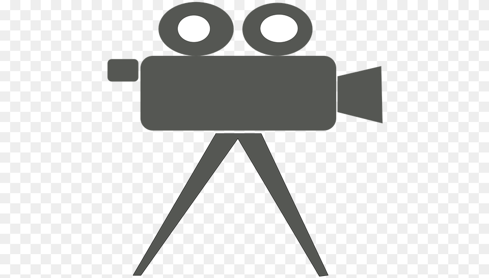 Video Camera Clipart Black And White, Lighting, Robot Png Image
