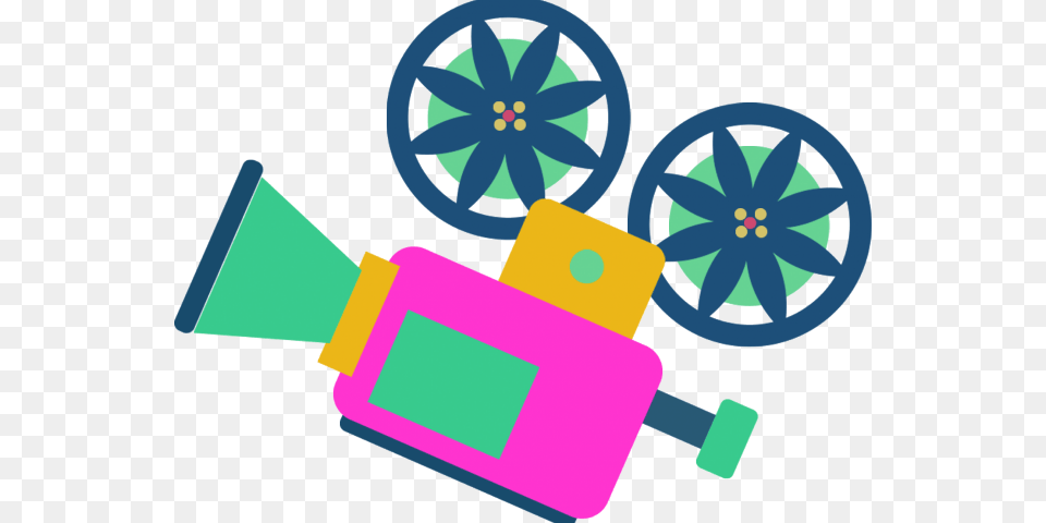 Video Camera Clipart Cute Cute Video Camera Clipart, Machine, Wheel, Device, Grass Free Png