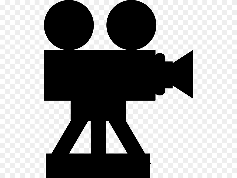 Video Camera Clipart Old Hollywood Hollywood Camera, Gray Png Image