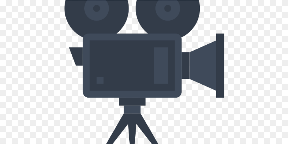 Video Camera Clipart Silhouette Camera De Cinema, Electronics, Video Camera, Tripod Free Png Download