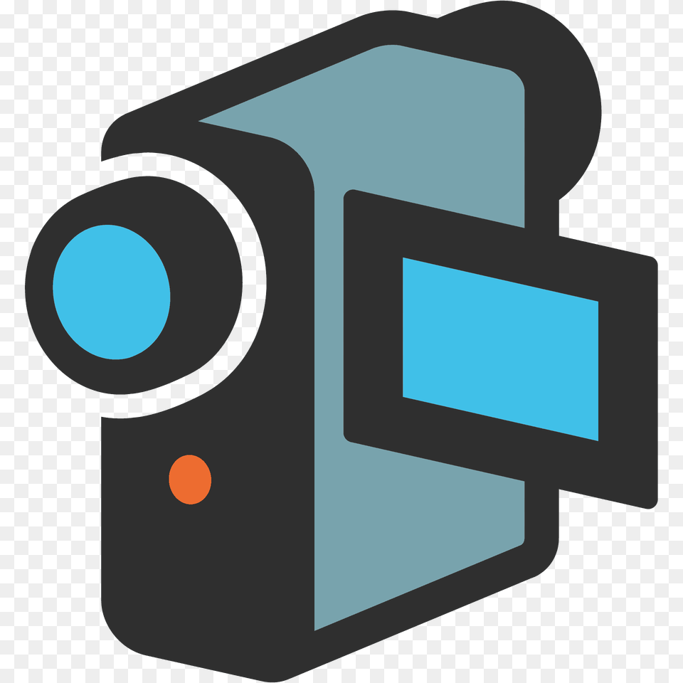 Video Camera Emoji Clipart, Electronics, Video Camera, Cross, Symbol Png Image