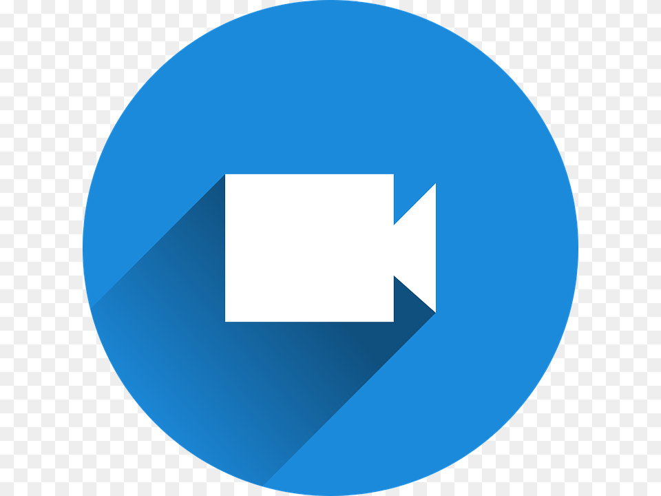 Video Camera Graphic Logo Linkedin, Disk, Sign, Symbol Free Transparent Png