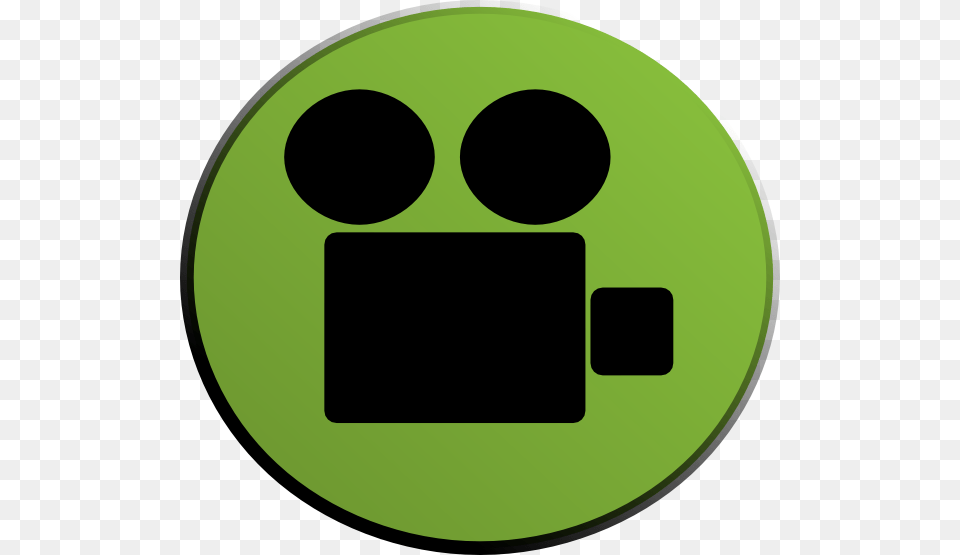 Video Camera Green Svg Clip Arts Video Camera Green, Disk Free Png