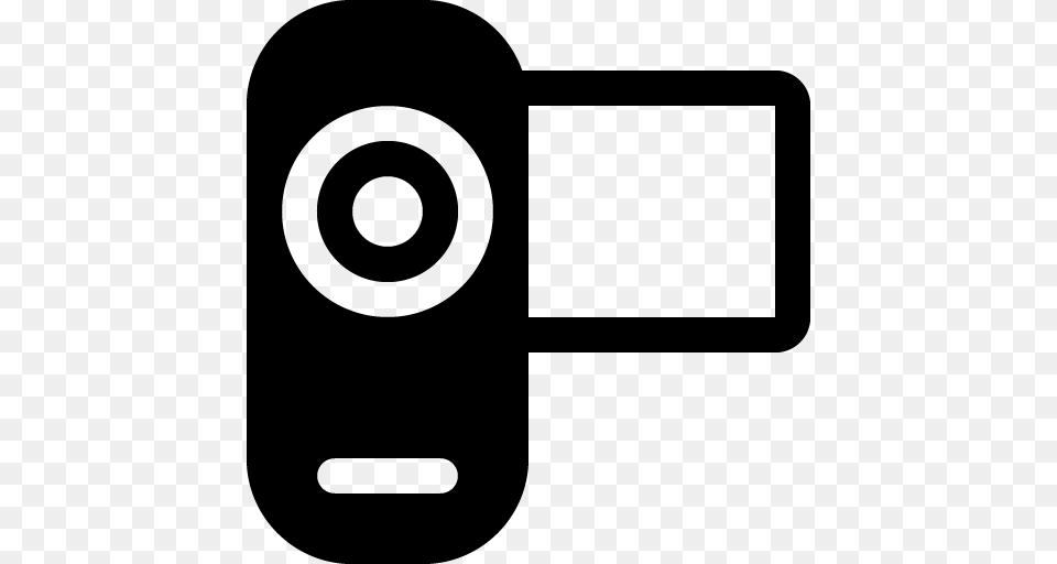 Video Camera Icon, Gray Png