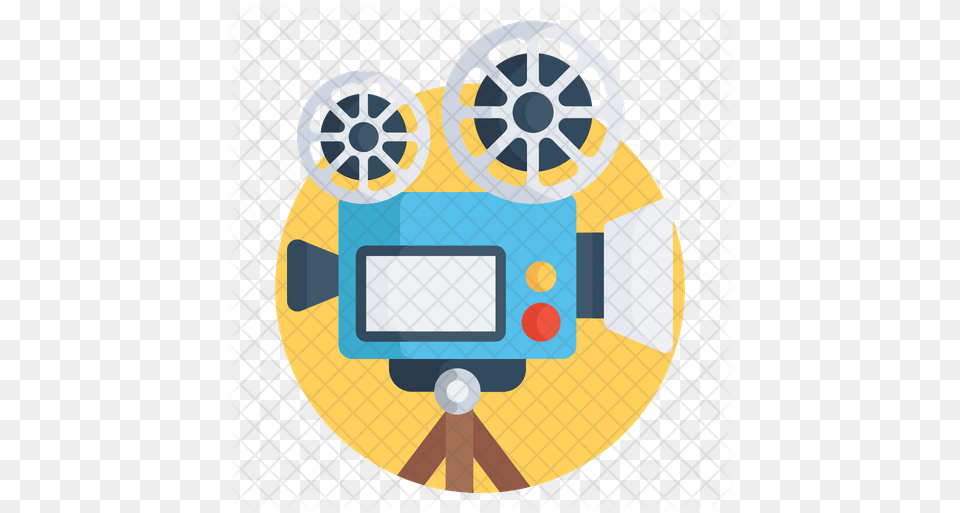 Video Camera Icon Dot, Machine, Wheel Png