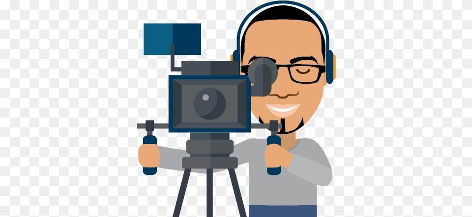 Video Camera Images Cartoon, Photography, Photographer, Person, Head Free Transparent Png