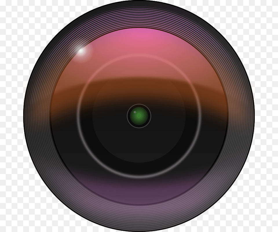Video Camera Lens Circle, Electronics, Camera Lens, Disk Free Png Download