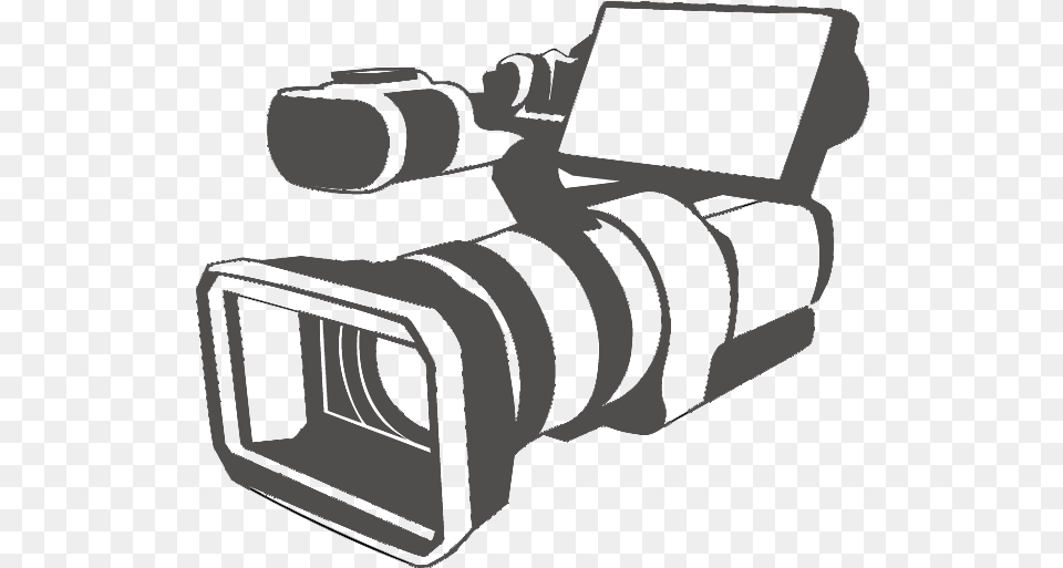Video Camera Logo Cartoon Video Camera Logo, Electronics, Video Camera, Gun, Weapon Free Png Download