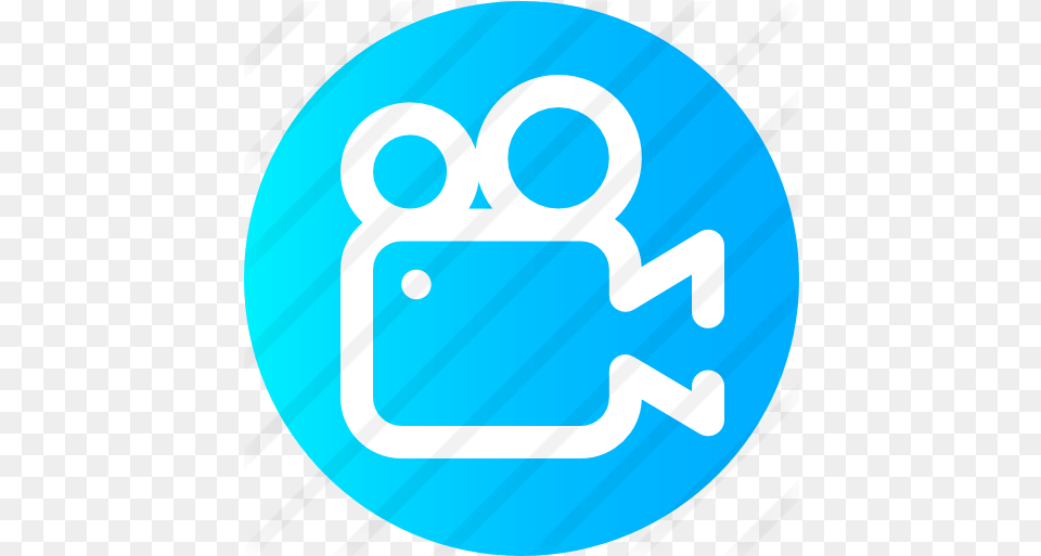 Video Camera Video Camera Blue Icon, Disk Free Png Download