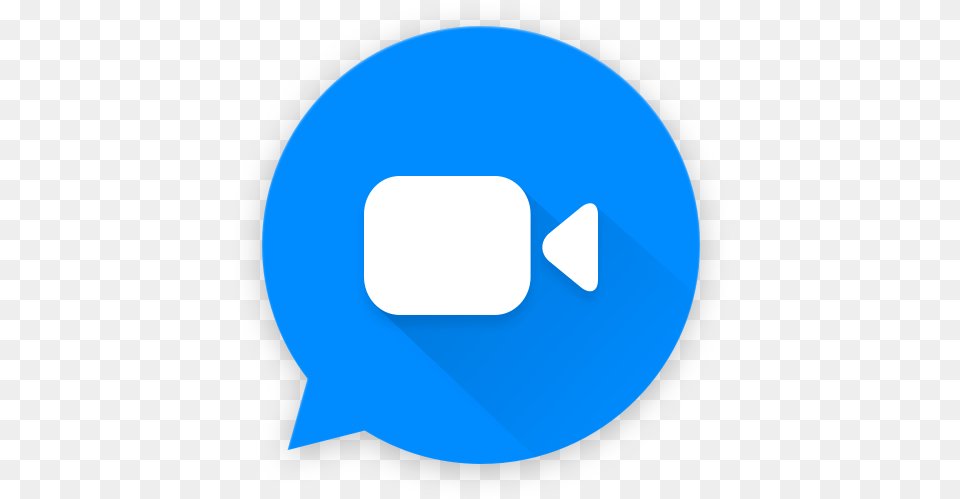 Video Chat Camera Blue Icon Pnglib U2013 Library Dot, Disk Free Png Download