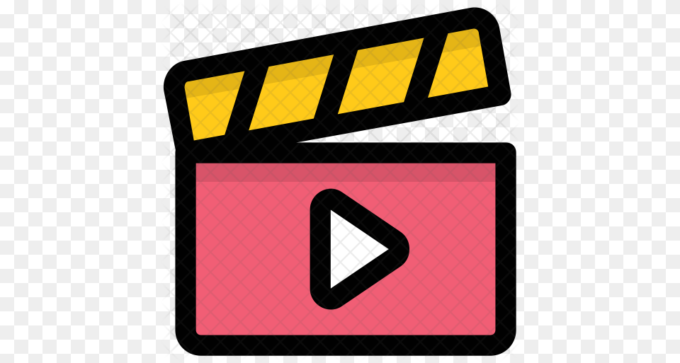Video Clip Icon Video Clip Icon, Sticker, Mailbox Free Transparent Png