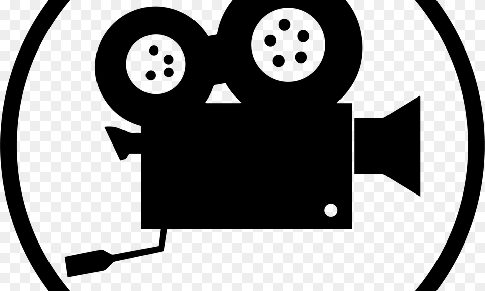 Video Clipart Video Recording Film Camera Clipart, Gray Free Png