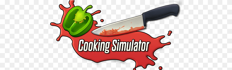 Video Cooking Simulator Transparent Background, Blade, Weapon, Knife, Bell Pepper Free Png