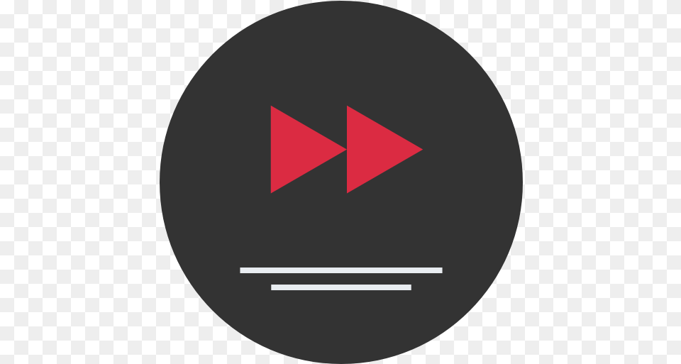 Video Creationg Content Forward Dot, Triangle, Logo Free Png Download
