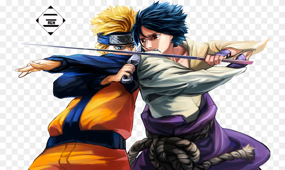 Video Do Naruto Vs Sasuke, Book, Comics, Publication, Adult Png Image