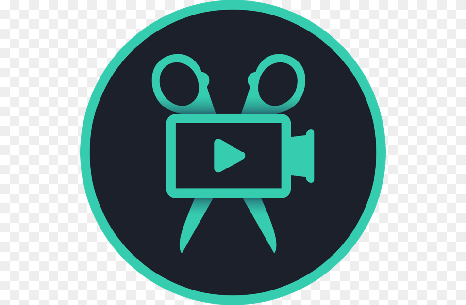 Video Editor Amp Maker On The Mac App Store Movavi Video Editor Logo, Disk Png