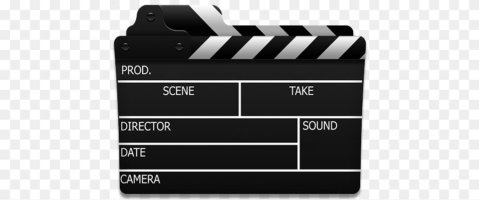 Video Folder Icon Home Video Folder Icon, Clapperboard, Text Free Png Download