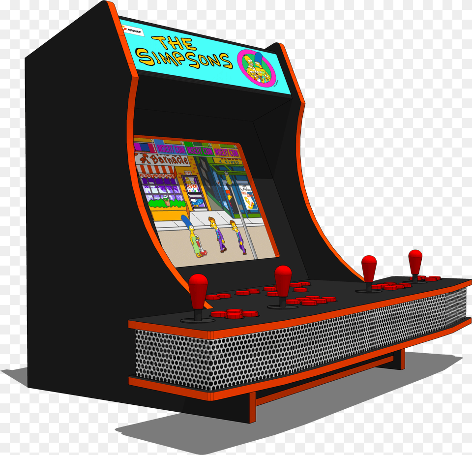 Video Game Arcade Cabinet, Arcade Game Machine Png