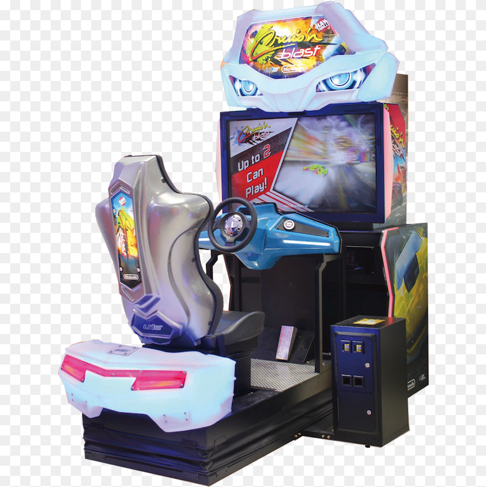 Video Game Arcade Cabinet, Arcade Game Machine, Machine, Wheel Free Png Download