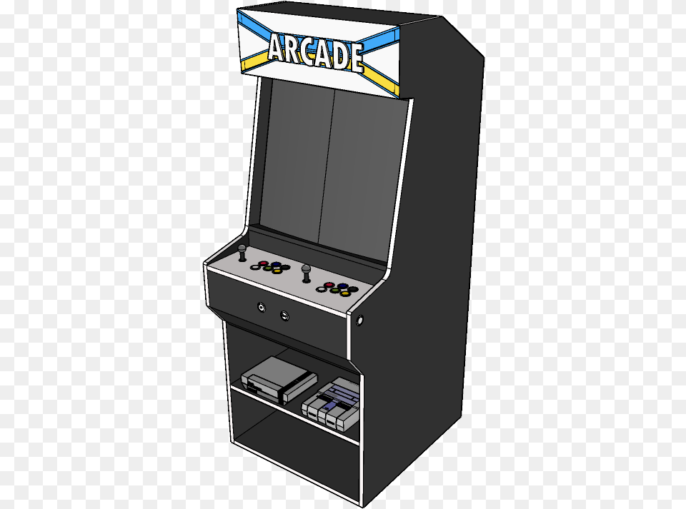 Video Game Arcade Cabinet, Arcade Game Machine Png