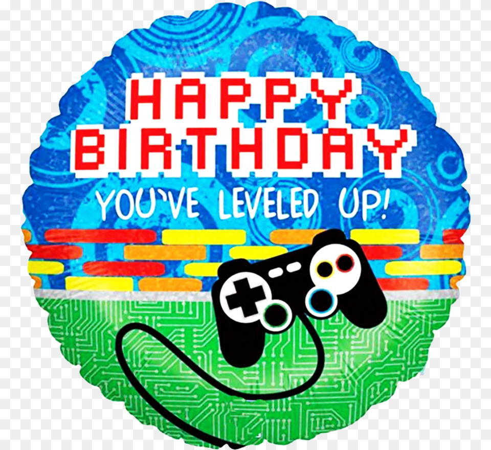 Video Game Balloons Party Supply Game On Birthday Gamer Video Games Happy Birthday Free Png Download