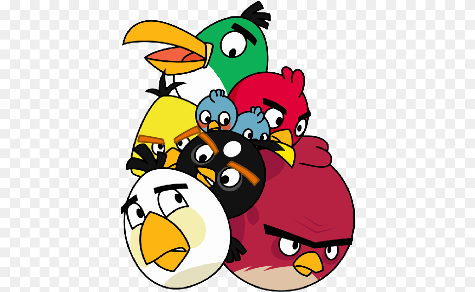 Video Game Character Clipart Angry Birds, Baby, Person, Face, Head Png