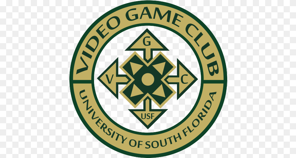 Video Game Club Usf Video Game Club, Logo, Badge, Symbol Png